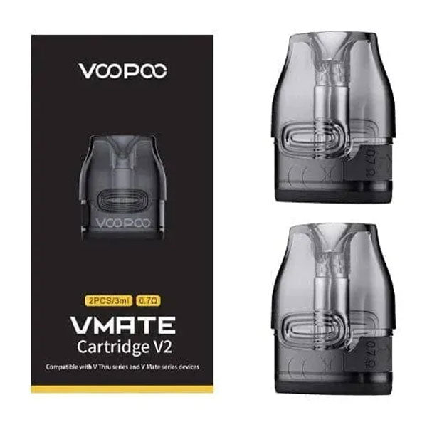 Voopoo Vmate V2 And VTHRU Replacement Pods 3ml – 2 Pcs