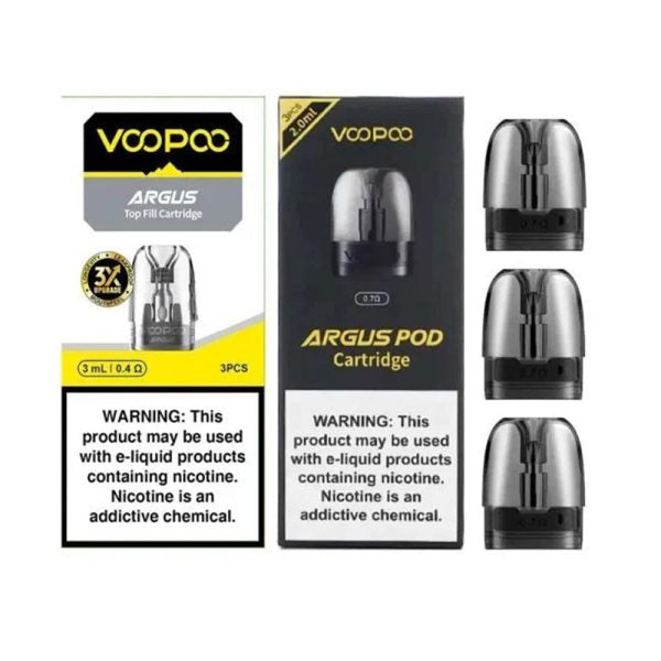 VooPoo Argus Replacement Pods 3ml – 3 Pcs