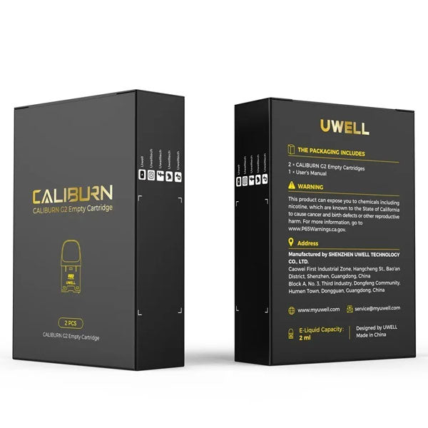 UWELL CALIBURN G2 REPLACEMENT EMPTY PODS – 2PCS